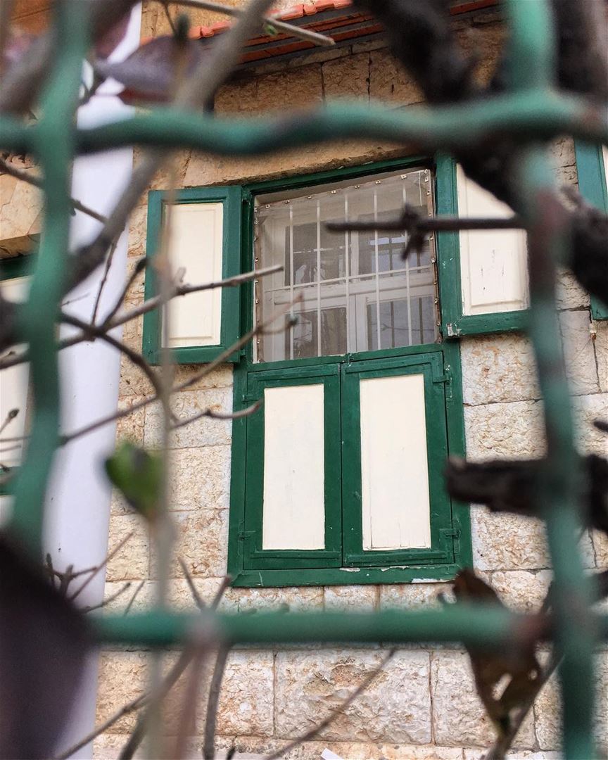 Douma, Lebanon: shutters, bricks and stones.... douma  livelovedouma ... (Douma, Liban-Nord, Lebanon)