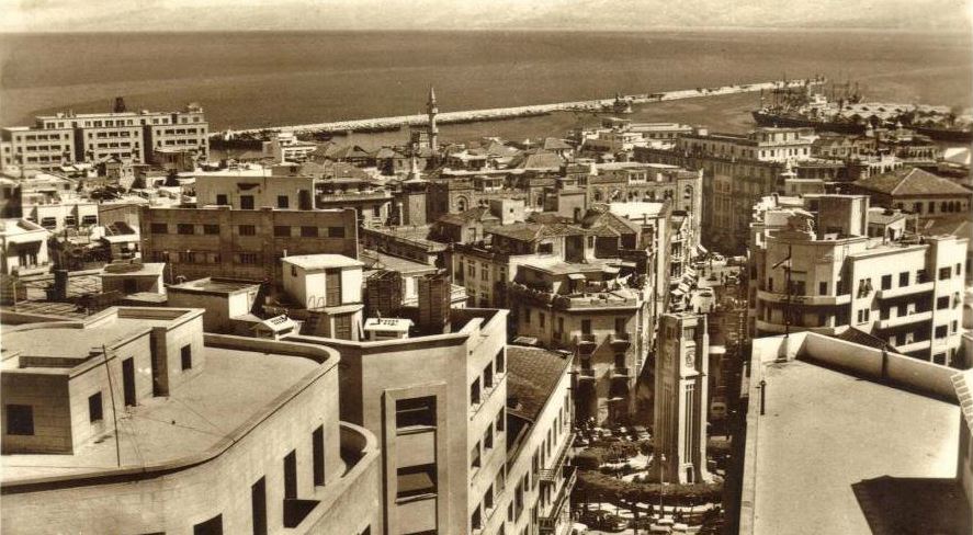 Downtown Beirut  1950