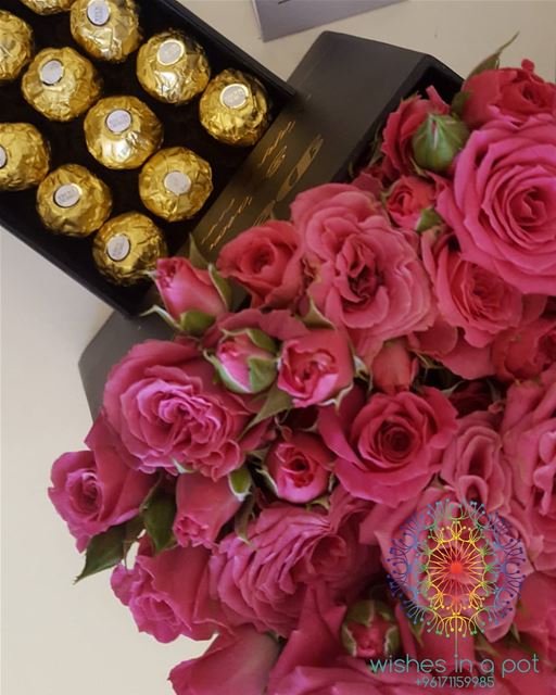 Drawer box  roses &  chocolate oder it now: 71159985 Wishesinapot ...