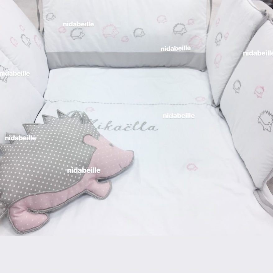 Dream BIG baby Mikaëlla ☁️ sweet angel 💖 Bed set made with love. Write it...