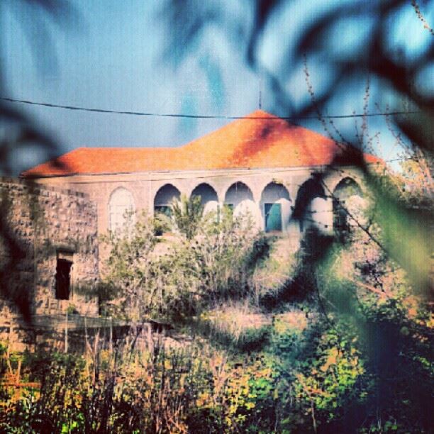 Dreams of past memory.  lebanon   oldhouses   village  brickroof  ...