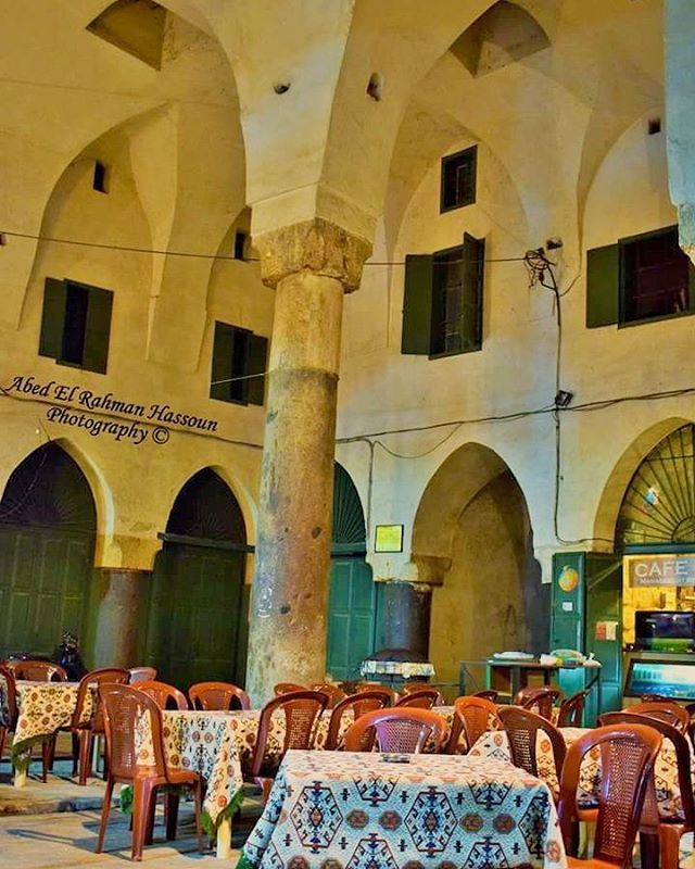 Drinking coffee in Souk Hrajel is always a good idea ☕ LiveLoveTripoli... (Tripoli, Lebanon)