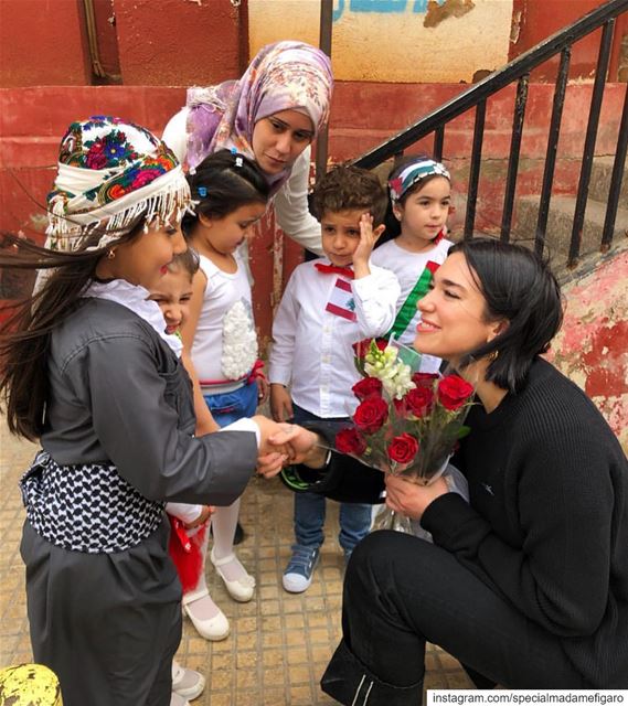 @dualipa visiting Lebanon with @unicef we applaud this initiative and...