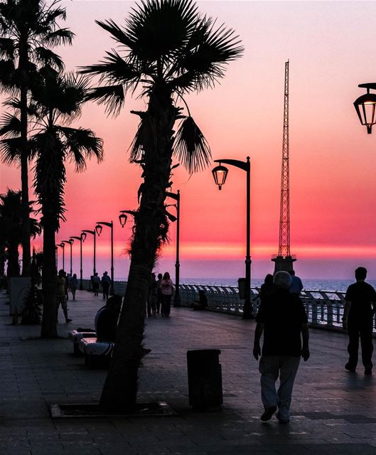  Dusk sunset beirut lebanon landscape nature lebanon_hdr loves_lebanon... (Beirut, Lebanon)