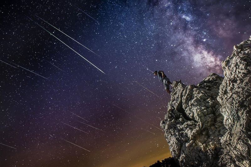 Dwell on the beauty of life 🌌  milkyway  livelovelebanon... (Green Village - Mayrouba)