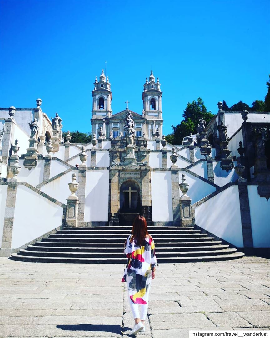 Each step further counts 💙@ghadduya I love it 📸 🥰❤️🙌--- TakeMeTo ... (Bom Jesus De Braga)