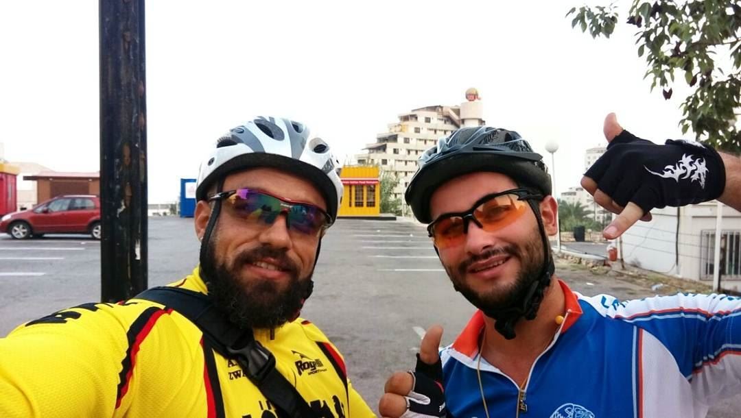 Early morning ride with my friend Omar  morning  friday  friend  ride ... (Zouk Mosbeh)