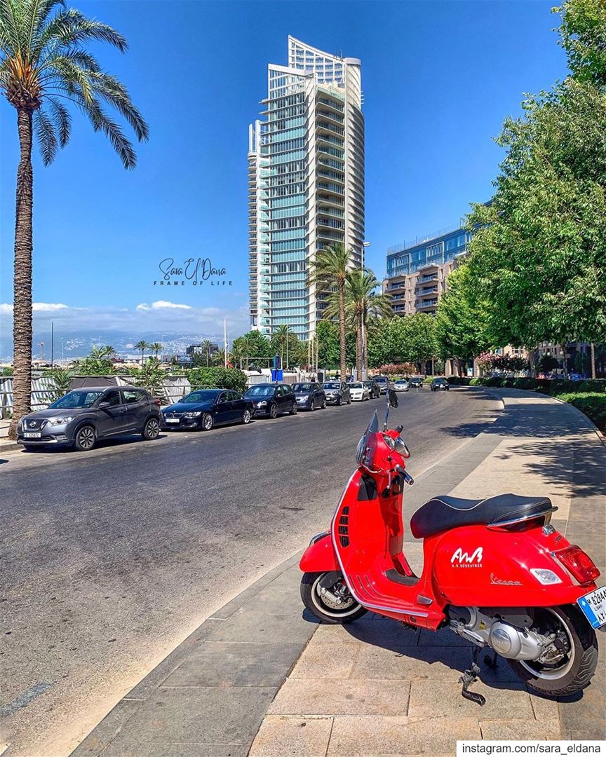 Early morning rides in my favorite city! 🏍 (Beirut, Lebanon)