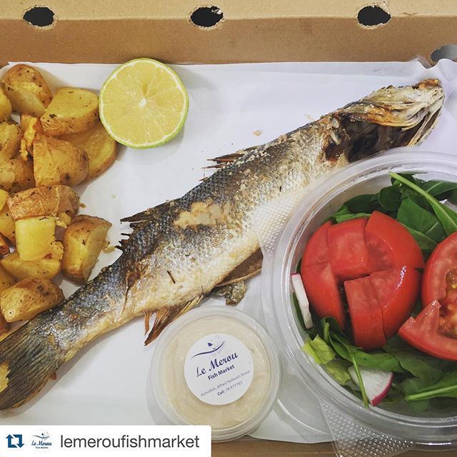 Eating Fish at The Office or at Home is no longer a Hassle.  (Le Merou Fish Market)