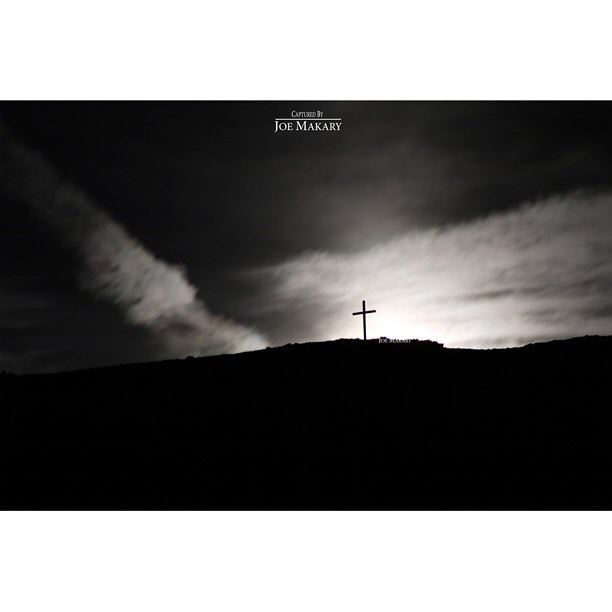  ehden  ehdencross  cross  night  light  moon  clouds  blackandwhite  bw ...