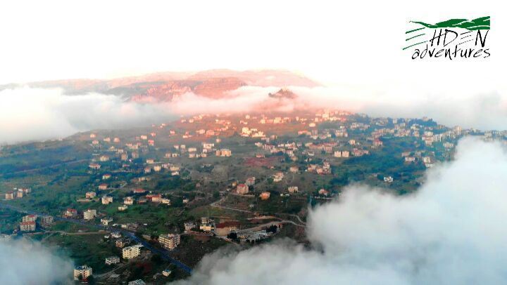  ehden  fog  sunset  Lebanon  northlebanon  mavicair  nature  travel ... (Ehden Adventures)