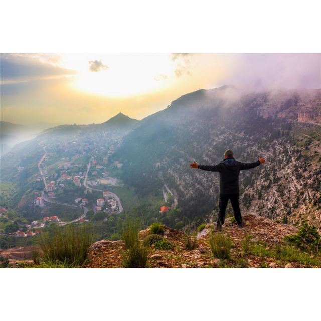  ehden  heavenonearth  paradise  sunset  clouds  beautifullebanon ...