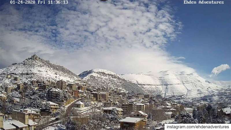  ehden  snow  nature  lebanon  snow ...