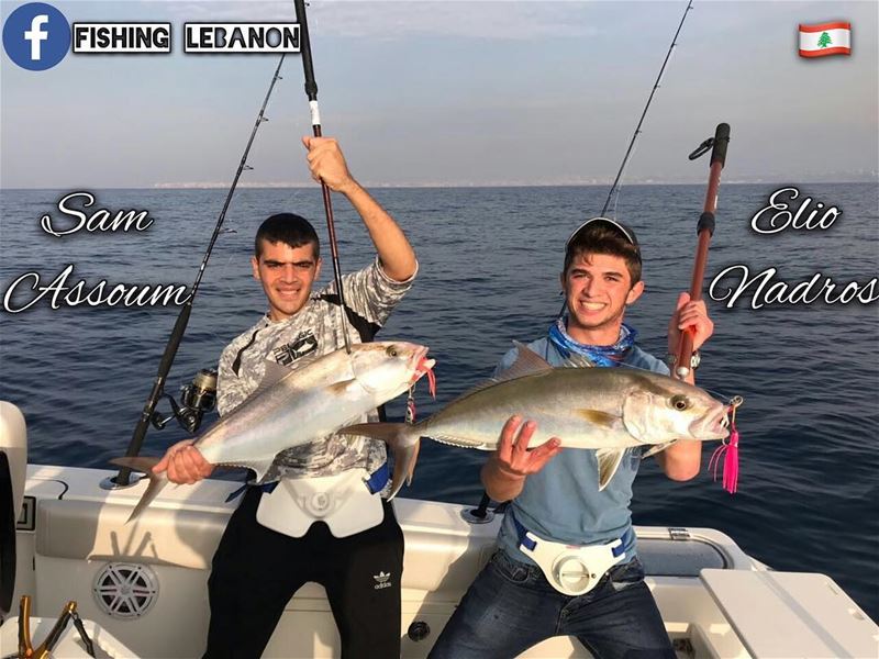 @elio.nadros & @sam.assoum @fishinglebanon - @instagramfishing @jiggingworl (Tripoli, Lebanon)