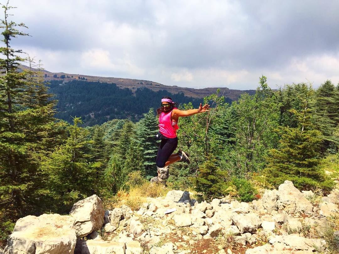Embrace your own weirdness 😎  cedars  tanourine  hiking  nature  paradise... (Tannourine Cedars Nature Reserve)