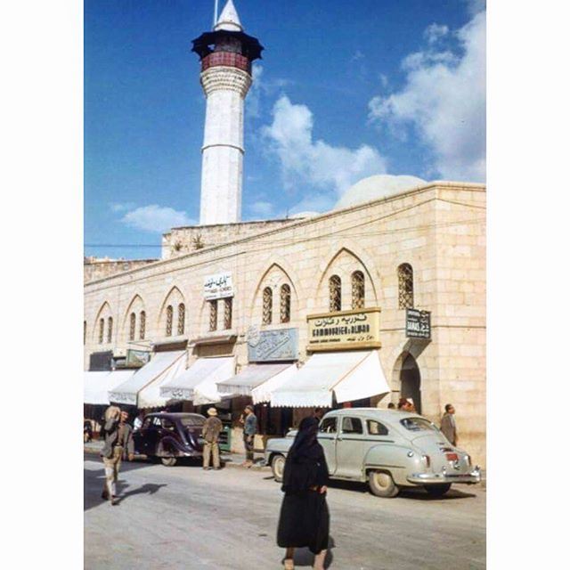 Emir Assaf Mosque, Beirut In 1950 .