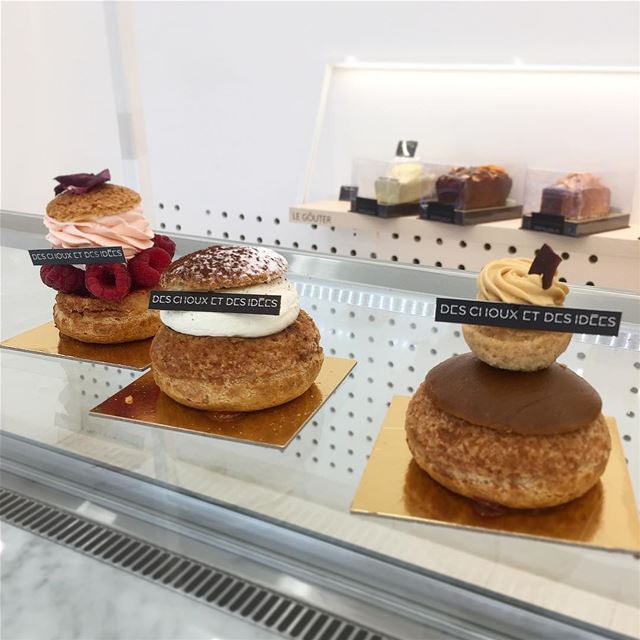 End the  day on a  sweet note! @des_choux_et_des_idees  yum  yummy ... (DES CHOUX ET DES IDÉES by Samer Kobeissi)