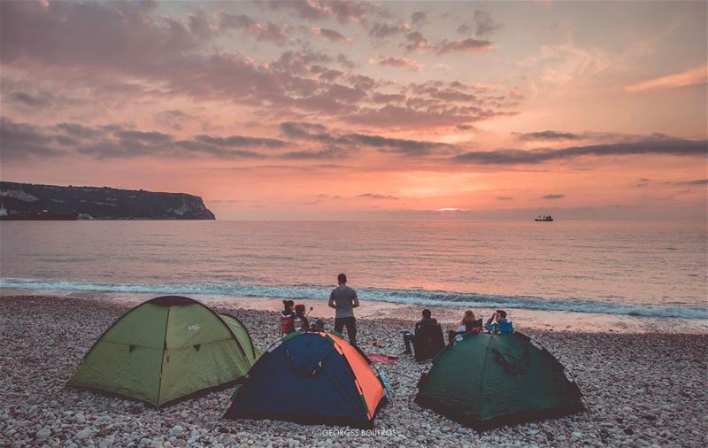 Ending The Holidays ✨-- lebanon  chekka  beach_camp beach  coast ... (Chekka)