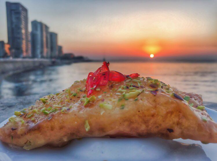 Ending the month of Ramadan with a Kellaj sunset ✨🌅✨ Wishing you all the... (Al Manara Beirut)