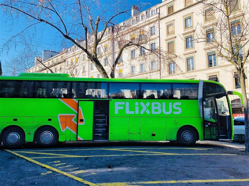 - English version ⤵️ -En route pour Annecy avec FlixBus. Le bus vert... (Geneva, Switzerland)