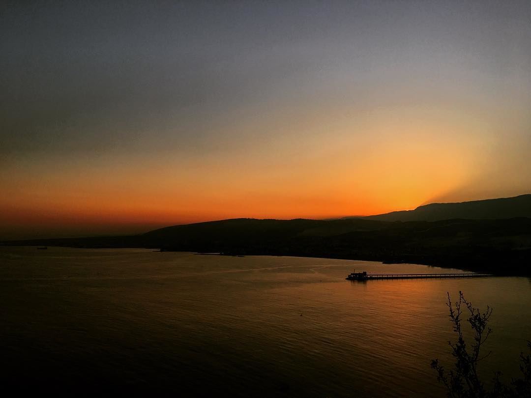 Enjoy every sunset, Look forward to every sunrise 🌅  about yesterday... (Saydit El Nouriyyeh Chekka)