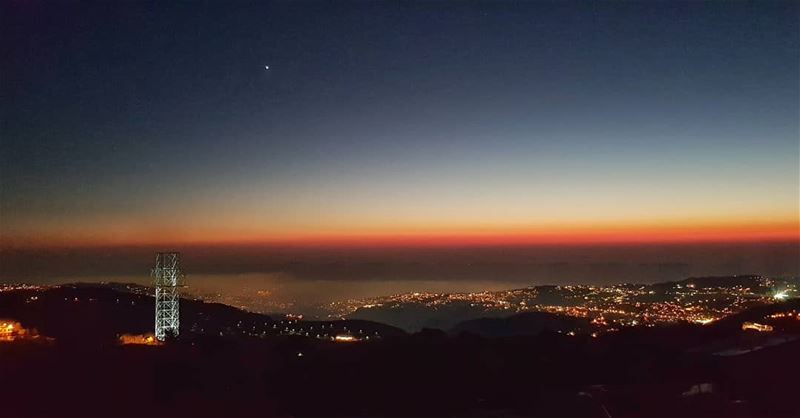 Enjoy Nature's farewell kiss for the night 🌅🌌 .... lebanon ... (Faqra (fornlämning i Libanon, lat 34,00, long 35,81))