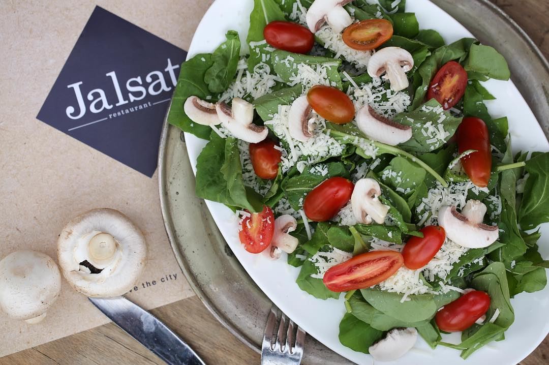 Enjoy the  fresh  weather with a  fresh  rocca  salad 😍  jalsat ... (Jalsat)