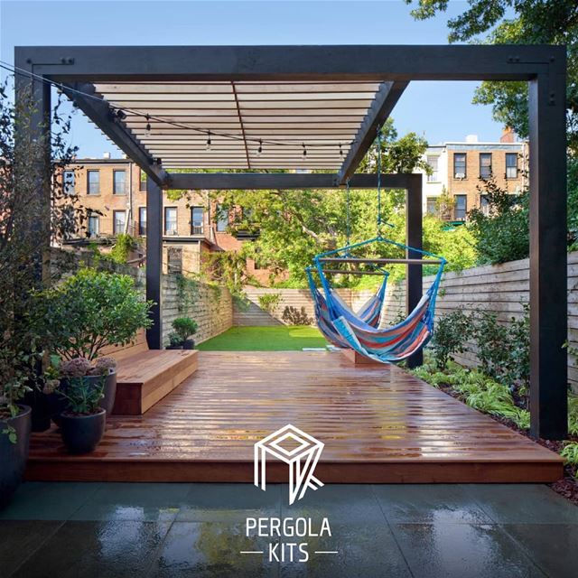 Enjoy The Outdoors.  ChillingPlace  PergolaKitsLebanon. Pergola ...