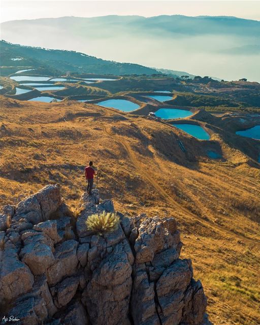 Enjoy the view🌅..... sunset sunsetpics landscape... (Falougha, Mont-Liban, Lebanon)