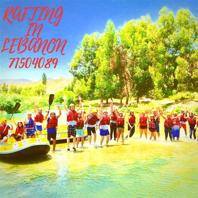 Enjoy your holiday with us at Al Assi- river .  30% discount on rafting... (Hermel Assi River)
