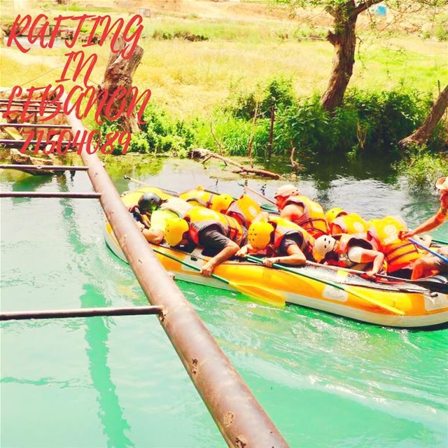 Enjoy your holiday with us at Al Assi- river .  30% discount on rafting... (Hermel Assi River)