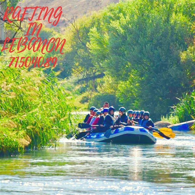 Enjoy your holiday with us at Al Assi- river .  30% discount on rafting... (Hermel Assi River)