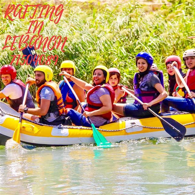 Enjoy your holiday with us at Al Assi- river .  30% discount on rafting... (Hermel Assi River)