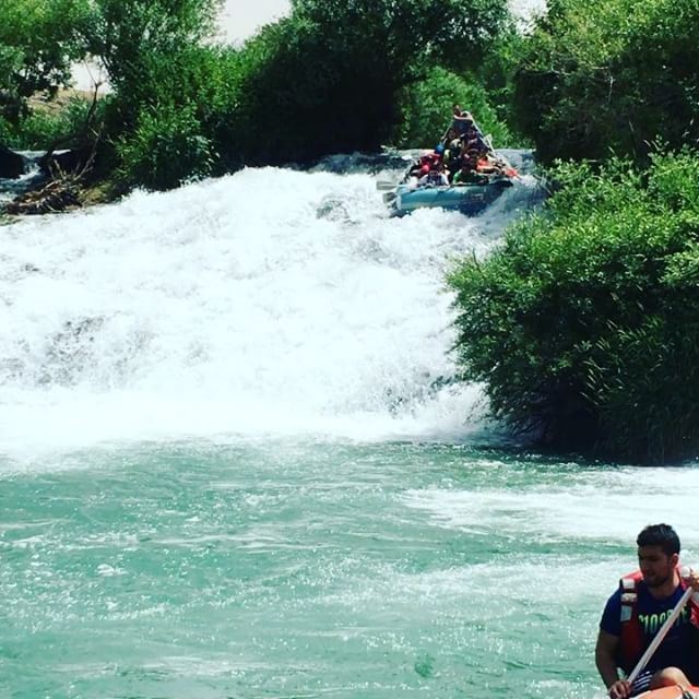 Enjoy your summer with us at Al Assi- river .  25% discount on rafting...