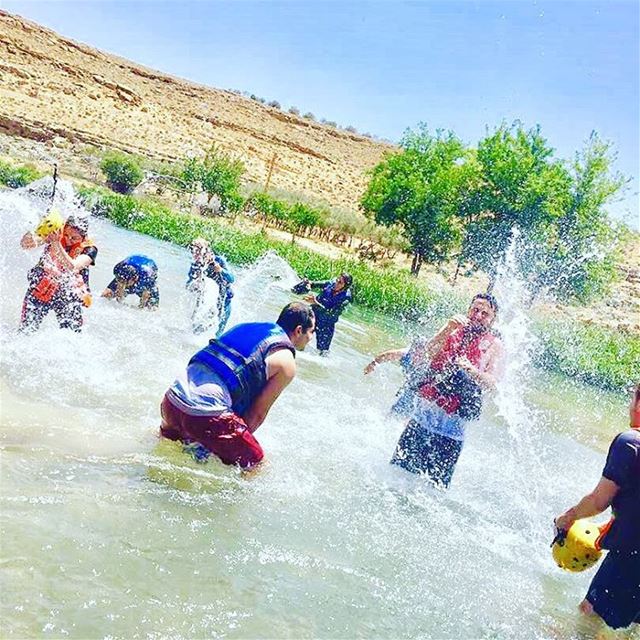 Enjoy your summer with us at Al Assi- river . 25% discount on rafting... (El Hermel)