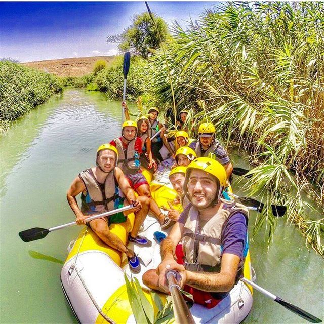 Enjoy your summer with us at Al Assi- river . 25% discount on rafting... (El Hermel)