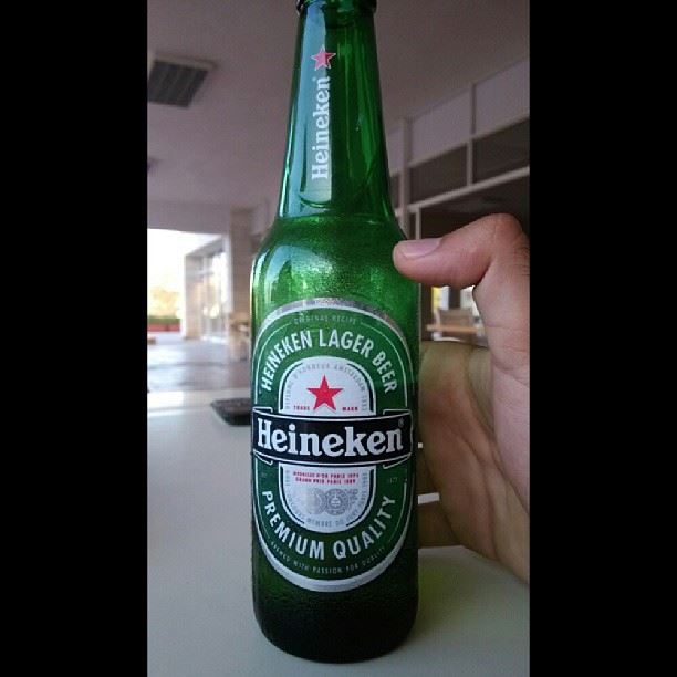 Enjoying cold  heineken  beer at  delbcountryclub  lebanon  coldweather ...