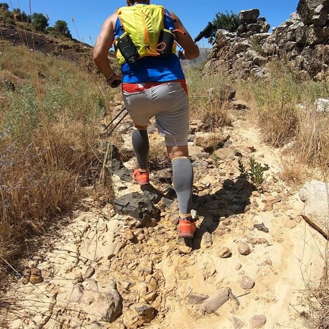 Enjoying Scouting the route of the  PatrouilleDesSommets race that will... (Ehmej, Mont-Liban, Lebanon)