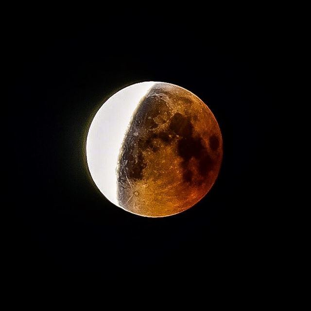 Enlightened , refusing to live in the shadows.  moon  bloodymoon  lebanon ... (Lebanon)