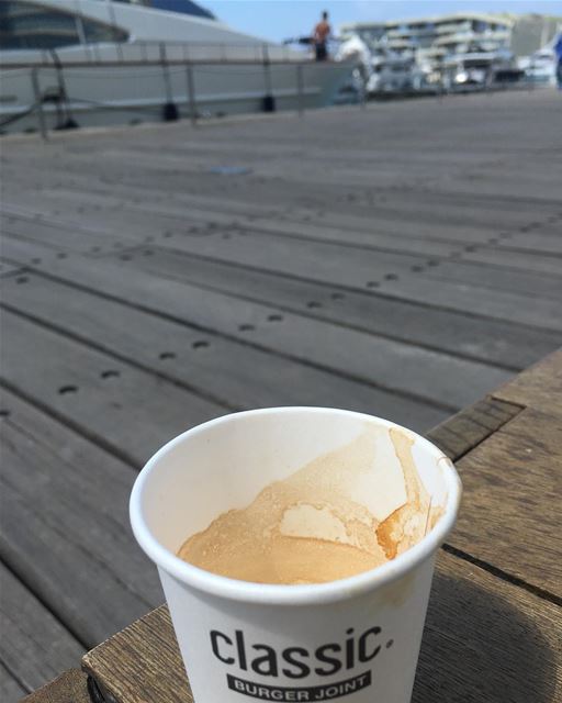 Espresso is good before lunch while waiting for Niece no2 😊  coffeebreak ...