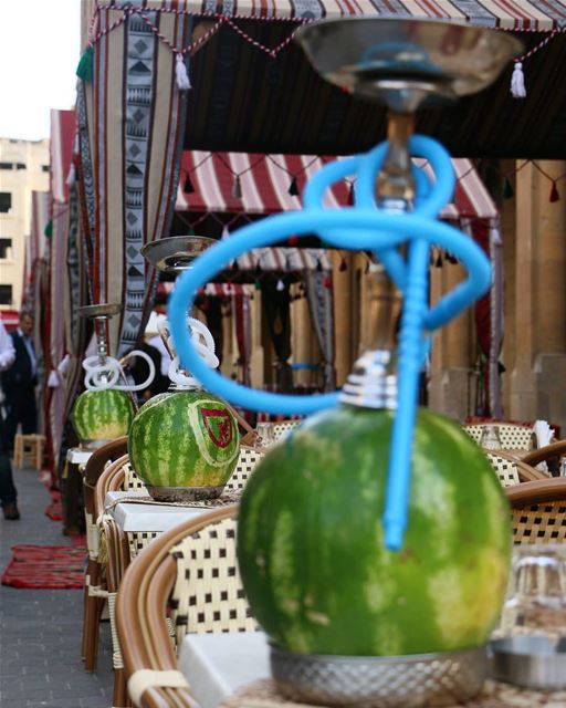 Even though I am against all kinds of smoking this fancy argila is... (Beirut, Lebanon)