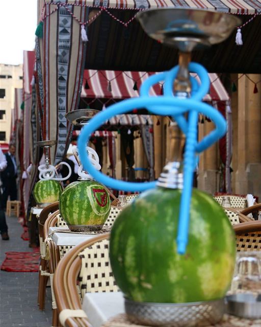 Even though I am against all kinds of smoking this fancy argila is... (Beirut, Lebanon)