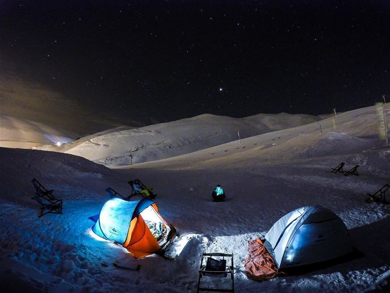 Every accomplishment starts with the decision to try!⛺️It was one hell of... (Faraya Cross)