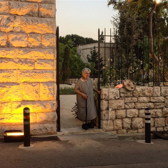 Every house needs a Grandmother in it 🏡👵🏼 . lebanonhouses  picoftheday... (Amchit)