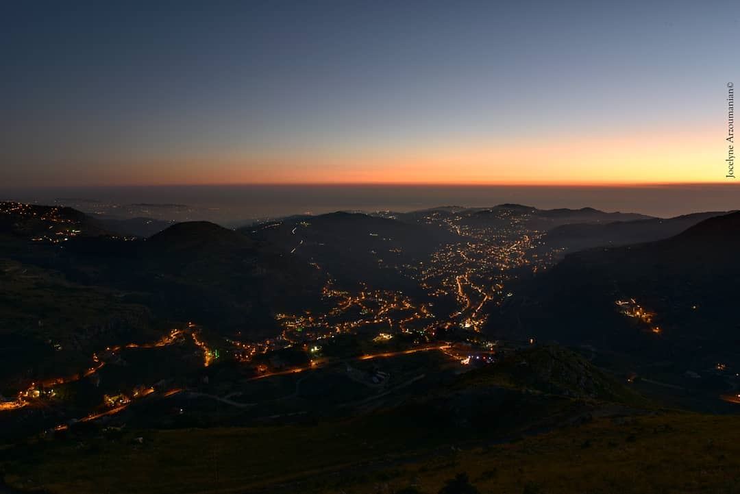 Every moment of light and dark are a miracle. night  lights  dark ... (Faraya, Mont-Liban, Lebanon)
