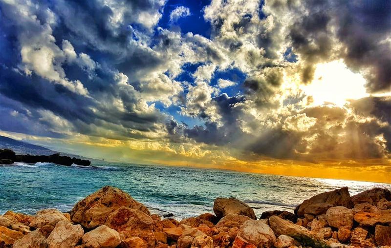 Every storm runs out of rain  byblos  jbeil  sea  storm ... (Byblos - Jbeil)