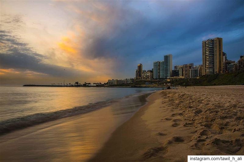 Every sunset brings the promise of a new dawn 🌅➡️------ sunset ... (Beirut, Lebanon)