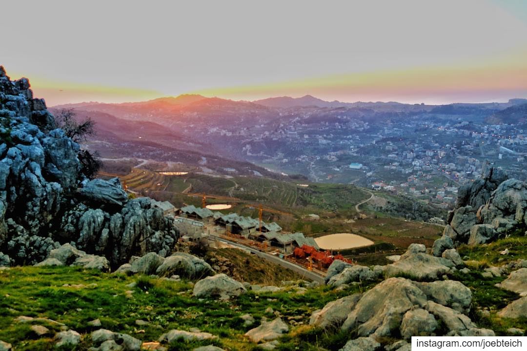 Every sunset is an opportunity to reset🌅 livelovebeirut ig_lebanon... (Kfardebian, Mont-Liban, Lebanon)