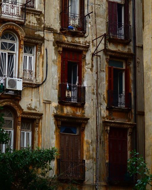 Every wall, every building in beautiful beirut has its own story  Beirut ... (Jemayze)