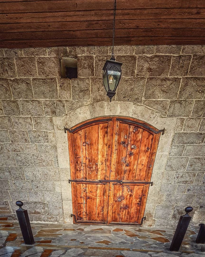 Every  wall is a  door 🚪 quotestoliveby  opportunity  antique  antiquity... (Ajaltoun, Mont-Liban, Lebanon)